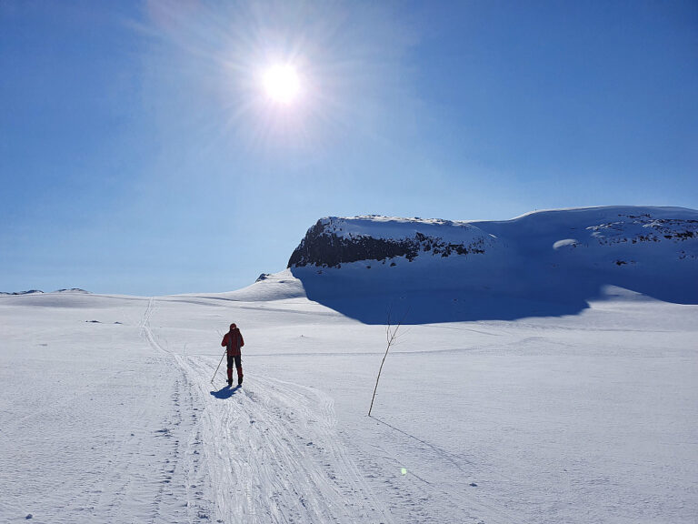 På ski over Hardangervidda